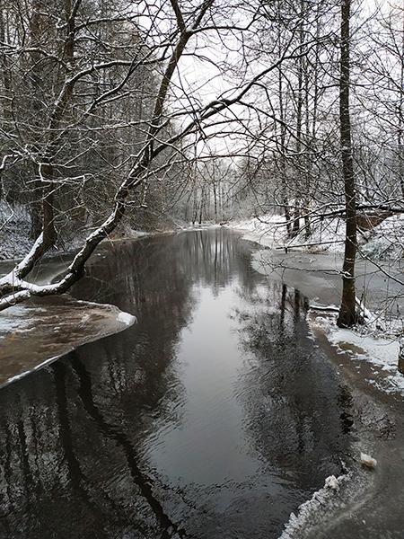 Богушевичи, Червенский район. Река Уса.