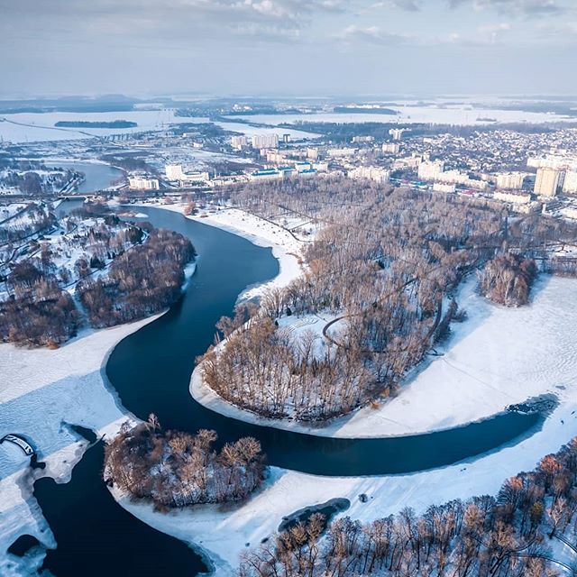 Минск зимой. Minsk